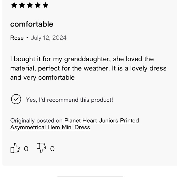 Planet 🌎 Heart ❤️ Juniors Printed Asymmetrical Hem Mini Dress 👗 Color Beaujolais - Picture 3 of 3